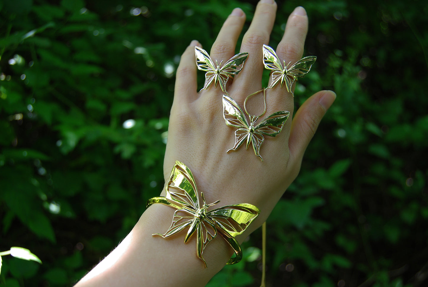 Paradise Birdwing Butterfly Ring