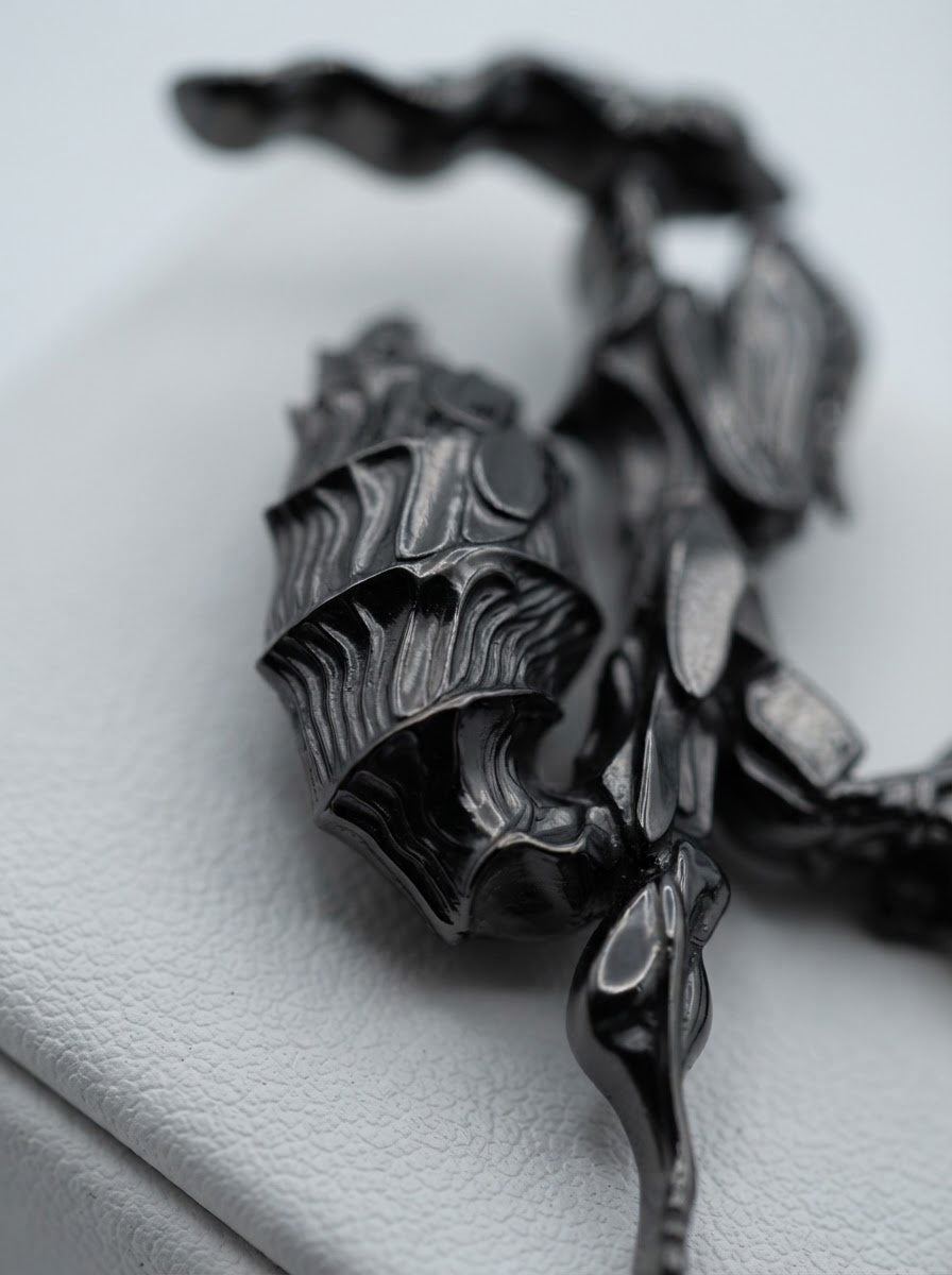 Ghost Mantis Brooch – Entomology Inspired Jewelry