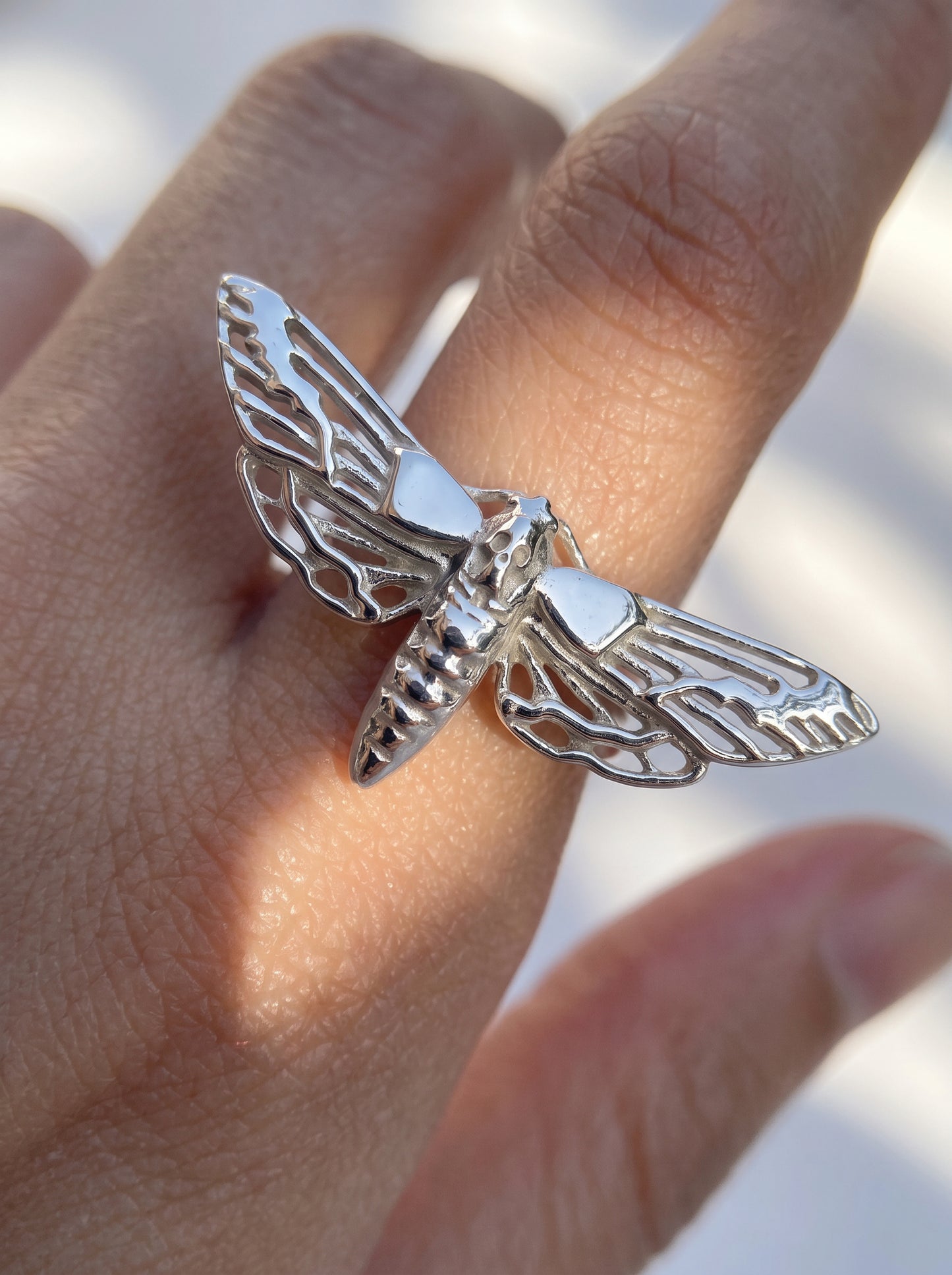 Death’s-head Hawk Moth Ring