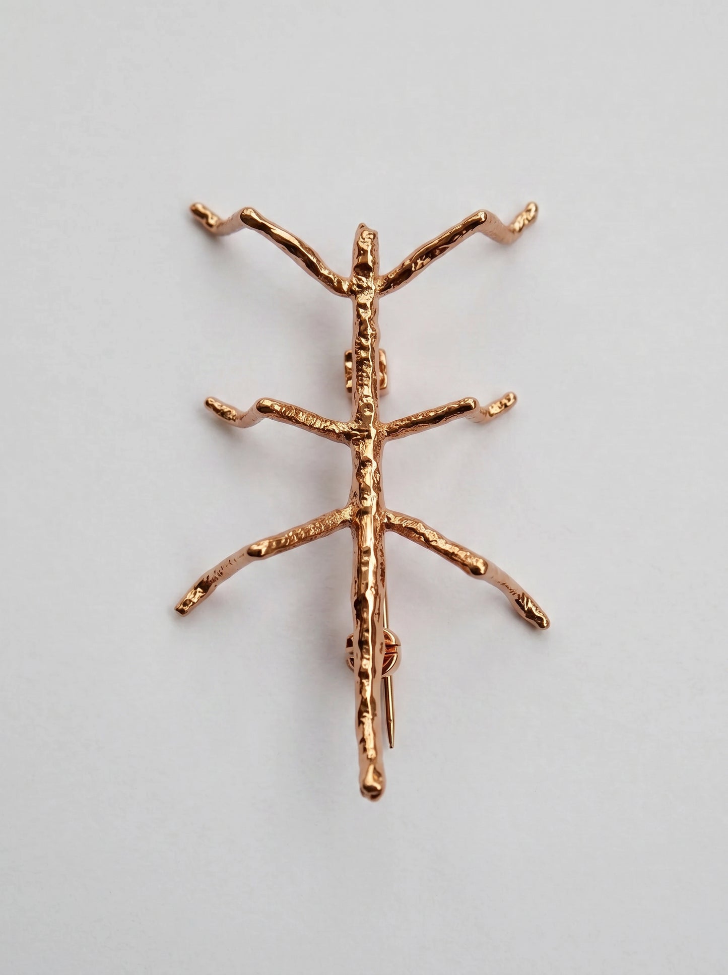 Sterling Silver Stick Insect Brooch – Bug Jewelry Pin