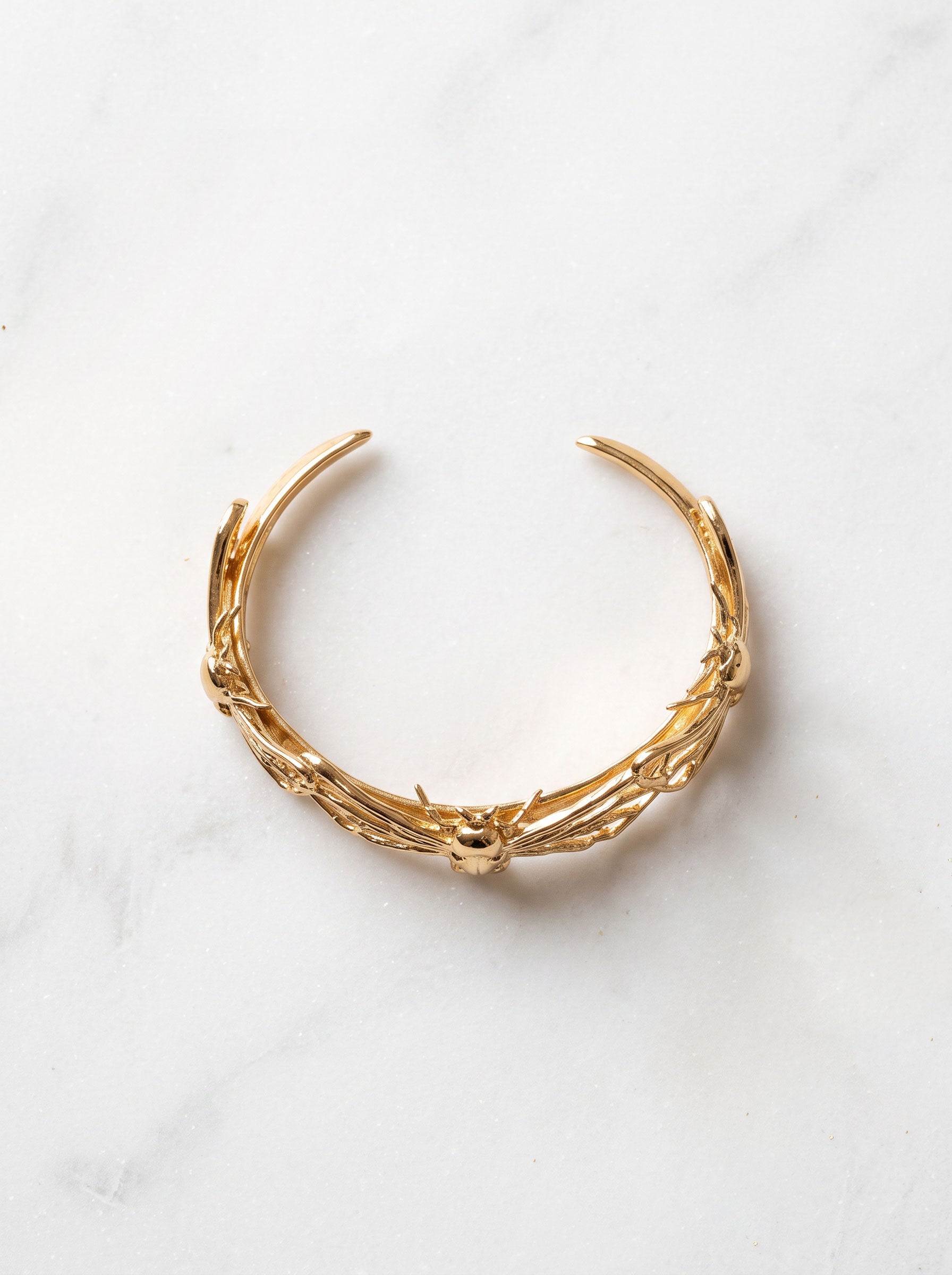 Bee Bracelet – Handcrafted Bumble Bee Jewelry in Sterling Silver or Gold - Bracelets