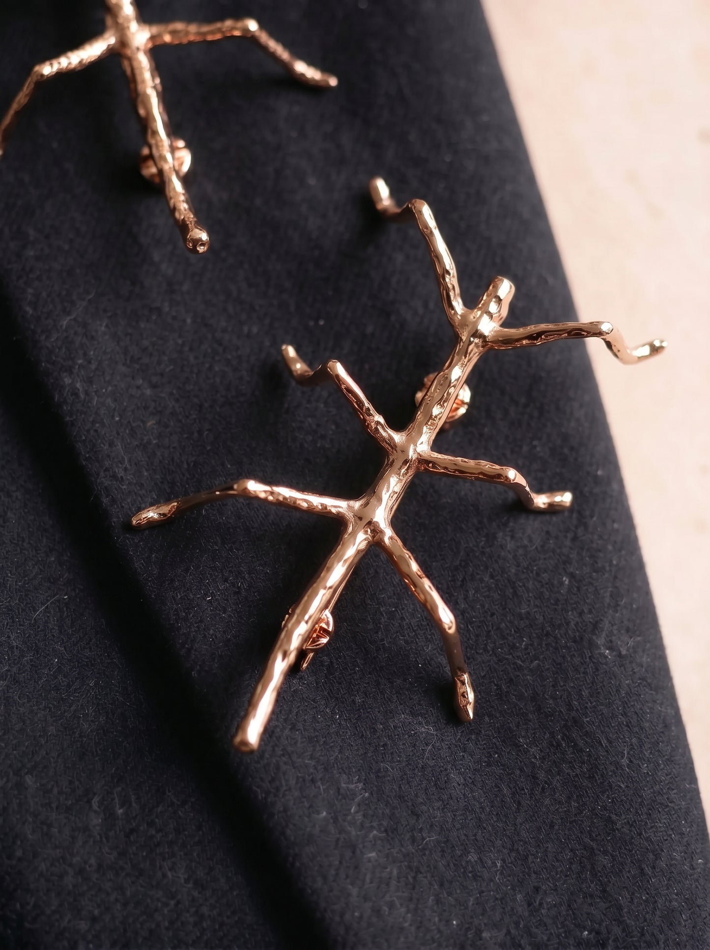 Sterling Silver Stick Insect Brooch – Bug Jewelry Pin