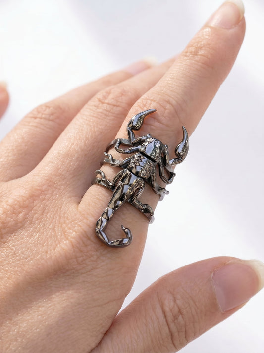 Scorpion Stacking Rings: 3‑Ring Modular Exoskeleton Set