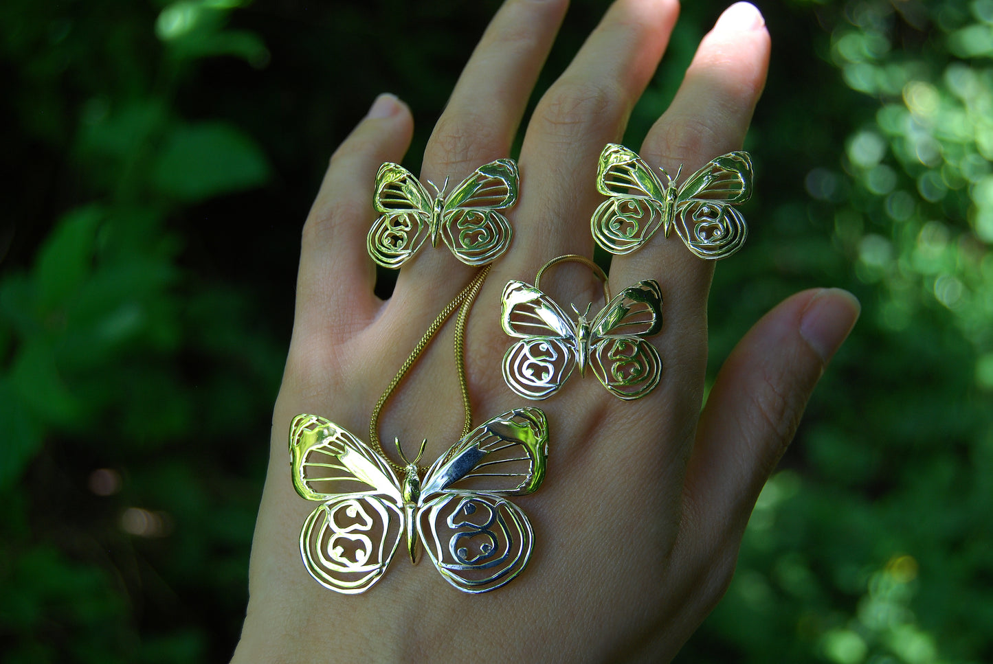 Anna’s Eighty-eight Butterfly Pendant