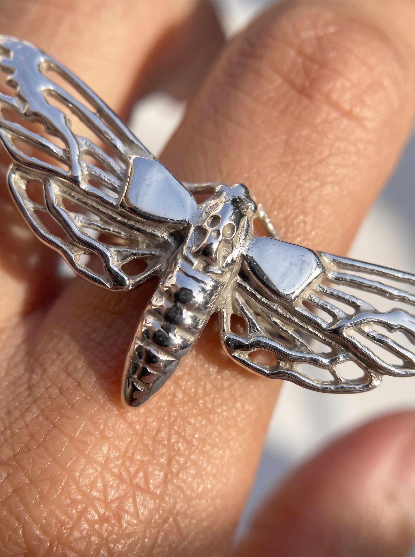 Death’s-head Hawk Moth Ring