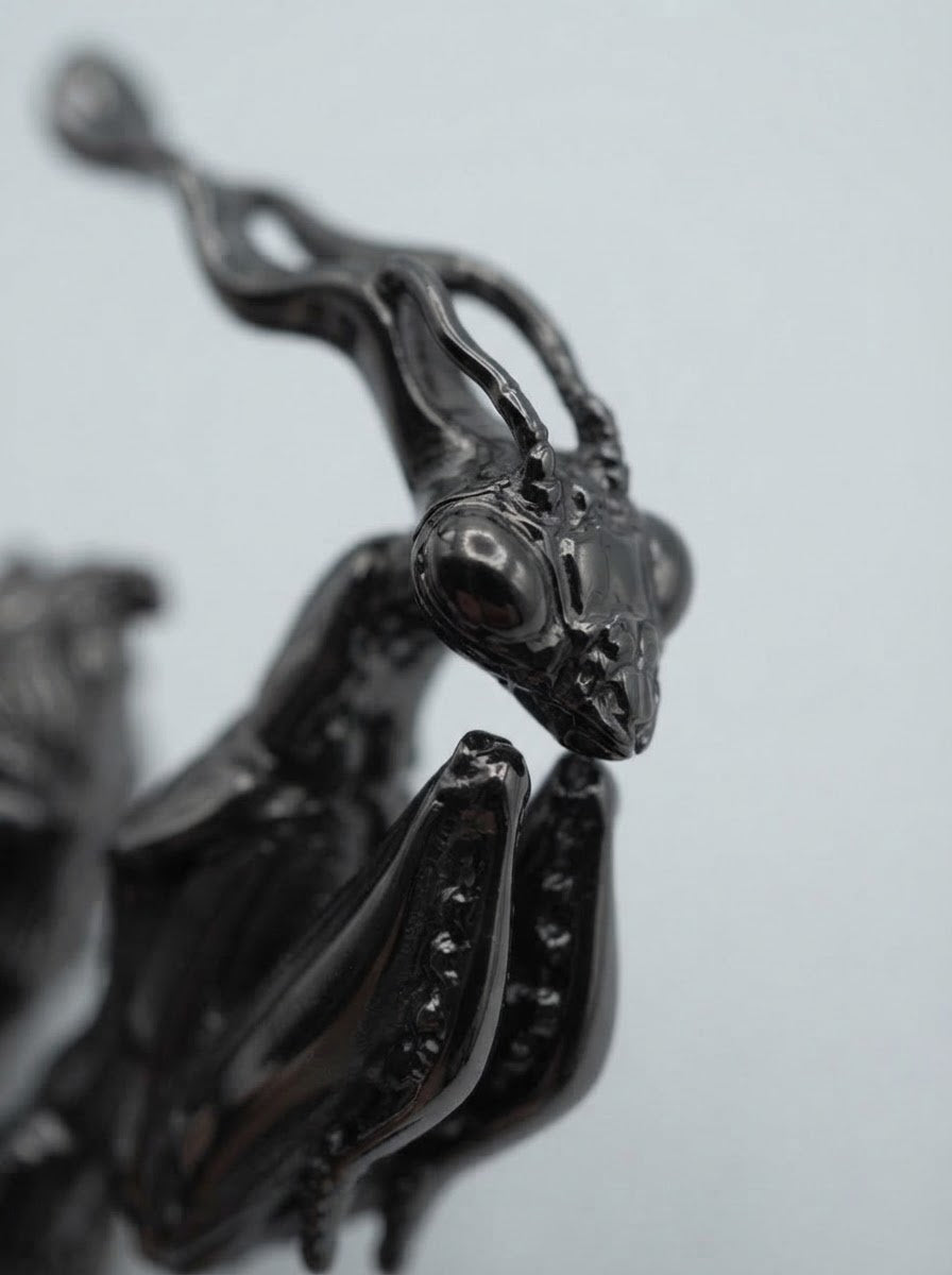 Ghost Mantis Brooch – Entomology Inspired Jewelry
