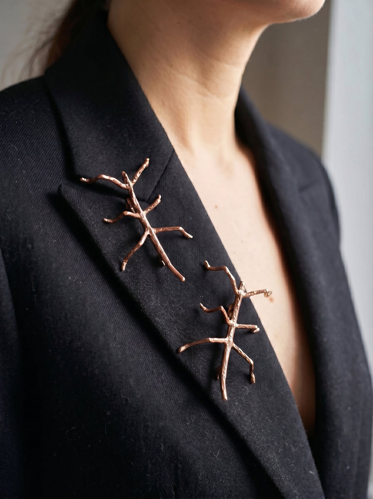 Sterling Silver Stick Insect Brooch – Bug Jewelry Pin