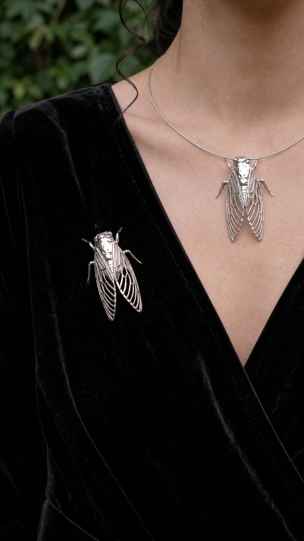 Cicada Brooch – Nature‑Inspired Sculptural Jewelry