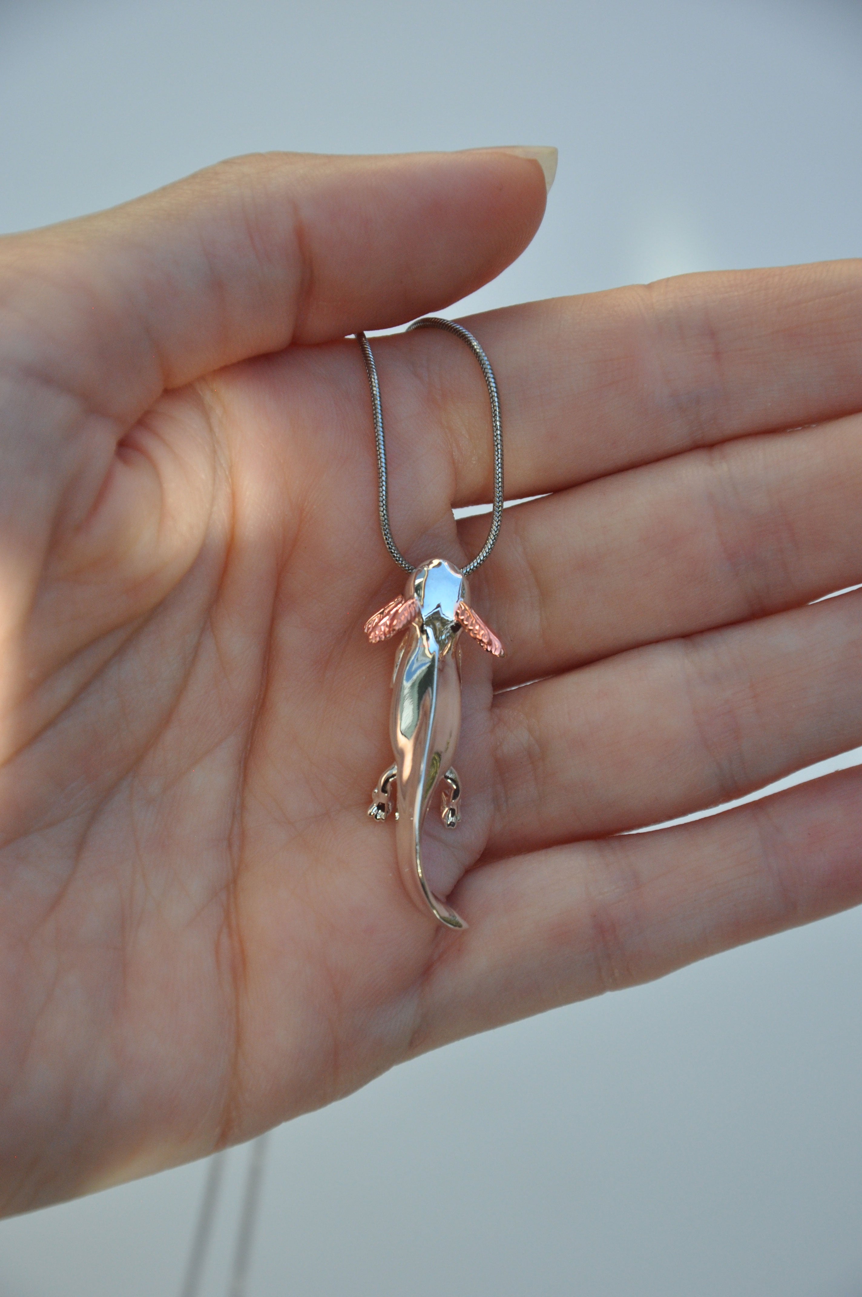 Collana Con Ciondolo Volpe In Argento 925 E Pietra Di Luna – Gioiello Donna Anallergico – Regalo In Confezione Elegante