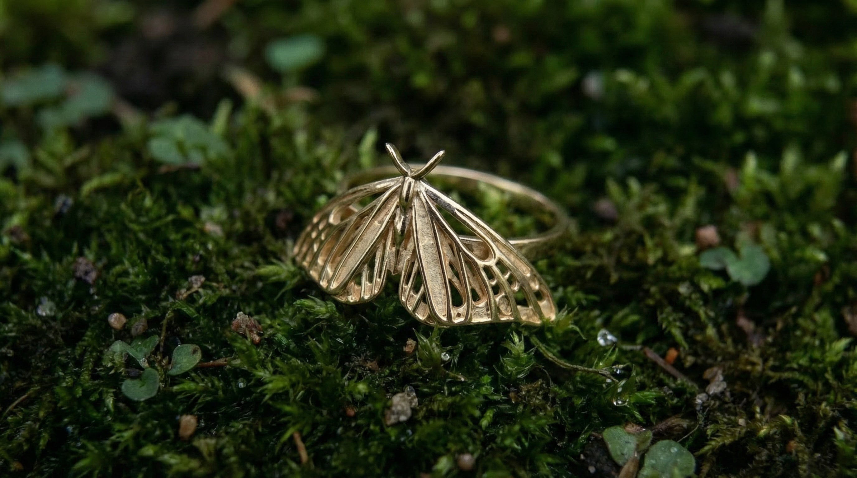 Handmade Butterfly Ring – Nature-Inspired Jewelry by Anna Reikher Handmade Butterfly Ring – Nature-Inspired Jewelry by Anna Reikher