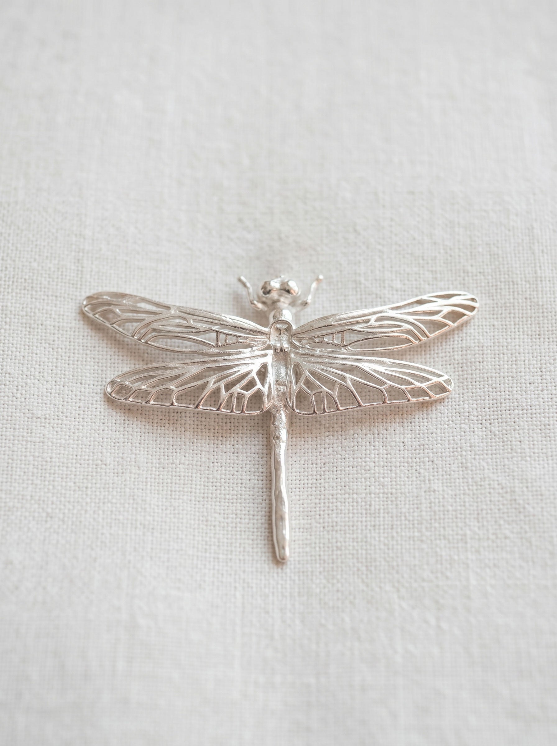 Dragonfly Pendant – Nature-Inspired Jewelry in Sterling Silver or Gold - Pendant