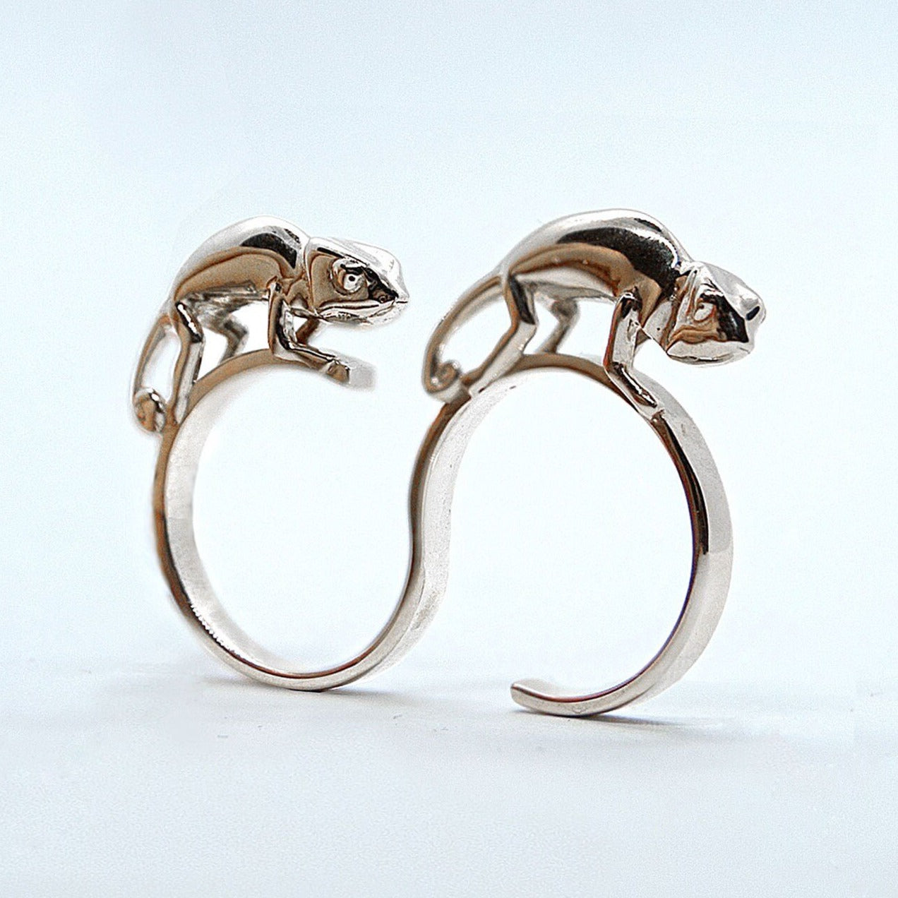 Two Finger Chameleon Ring